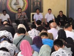 Polres Gowa Sikat Konvoi Parang Pelajar, 31 Siswa Diamankan 