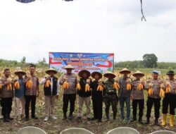 Polres Blora Ikuti Panen Raya Jagung Serentak Kuartal II dan Launching SPPG Polri Secara Virtual