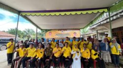 Dr Darlian Pone Buka Muscam Partai Golkar Kecamatan Bahuga, Haris Hermanto Terpilih Aklamasi