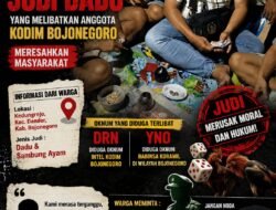 Dugaan Judi Dadu dan Sabung Ayam di Kedungrejo Dander Kian Meresahkan, Warga Minta Aparat Bertindak
