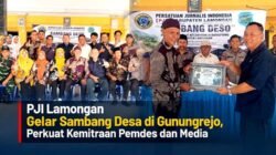 Sambang Desa PJI Lamongan Perkuat Sinergi Pemdes dan Media Demi Transparansi Desa