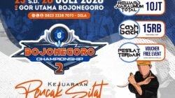 Bojonegoro Championship 2 Siap Digelar, Jadi Ajang Pembinaan dan Prestasi Pesilat Muda Indonesia.