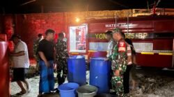 Setetes Harapan di Musim Kemarau: YONIF TP 885/Belibis Putih Hadirkan Air Bersih untuk Warga Bojonegoro