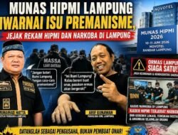 Jangan Nodai Bumi Lampung!” Isu Preman dan Jejak Rekam Narkoba Hantui Munas HIPMI