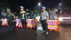 H-1 Kuningan Kondusif Aman, Personel Gabungan Polres Bangli Amankan Pasar Tumpah