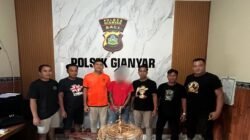 Polsek Gianyar Ungkap Kasus Pencurian Burung, Pelaku Diamankan Beserta Barang Bukti