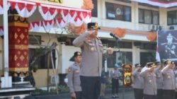 Kapolres Tabanan Tekankan Peningkatan Kinerja dan Disiplin Personel pada Apel Jam Pimpinan Jelang Hari Bhayangkara ke-80