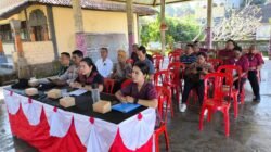 Bhabinkamtibmas Desa Denbantas Hadiri Musdes di Balai Serbaguna