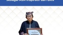 Rahmat Junaidi dari Inspektorat Bojonegoro Terima Penghargaan Sebagai ASN Inspiratif dari BKN