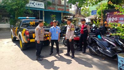 Polsek Kediri Gencarkan Pelaksanaan Patroli Barcode Siang Hari