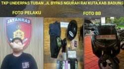 Gerak Cepat Polda Bali Tangkap Residivis Viral Dimedsos Jambret WNA Dikuta