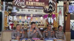 Ngopi Kamtibmas Bersama Media, Kapolres Tabanan Perkuat Sinergi Wujudkan Tabanan Aman Unggul Madani