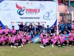 Balen Sabet Emas Sepak Bola Porkab II Bojonegoro 2026, Gilas Ngraho 3-0 di Partai Final