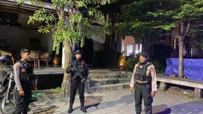 Ciptakan Rasa Aman, Unit Raimas Polres Badung Intensifkan Patroli Malam di Tibubeneng