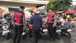 Gandeng Juru Parkir, Sat Samapta Polres Bangli Cegah Aksi Curanmor di Pasar Kidul
