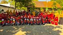 Tanamkan Jiwa Nasionalisme Sejak Dini, Batalyon YTP 885/Belibis Putih Gelar Wawasan Kebangsaan di SDN 2 Dander