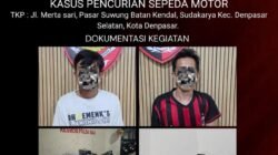Ungkap Curanmor di Pasar Suwung Polda Bali Amankan Dua Residivis