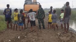 Jalan Baru, Senyum Baru: TMMD Ke-129 Kodim 1605/Belu Bawa Kebahagiaan bagi Anak-Anak Desa