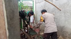 Semangat Pengabdian, Brigpol Lalu Topan Aktif Dukung Sasaran Fisik TMMD Ke-129