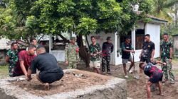 Dansatgas TMMD 129 Kodim Belu Tinjau Sasaran Fisik Tambahan Sumur Bor, Pastikan Kebutuhan Air Bersih Warga Terpenuhi
