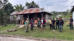 Dansatgas TMMD 129 Kodim Belu Tinjau Sasaran Fisik Utama Peningkatan Jalan Usaha Tani