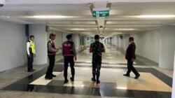 Patroli Gabungan Polres Bandara, Avsec, dan TNI AU Perkuat Keamanan Terminal Domestik Ngurah Rai