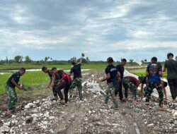 Masuk Hari Ke-10, Peningkatan Jalan Usaha Tani TMMD 129 Kodim Belu Capai Progres 10 Persen