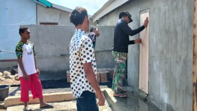 Kolaborasi TNI, Santri, dan Warga Hadirkan Fasilitas Sanitasi yang Lebih Baik di Desa Nusa Jaya