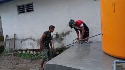 Solusi Air Bersih, Satgas TMMD 129 Kodim Belu Garap Instalasi Pipa 5 Sumur Bor Sasaran Tambahan Program Unggulan TNI AD