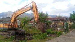 Tingkatkan Infrastruktur Pertanian, Satgas TMMD Bangun Jalan Usaha Tani So Mada Bue