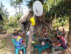 Ngopi Bareng Warga, Satgas TMMD 129 Kodim Belu Bangun Kebersamaan di Lokasi RTLH