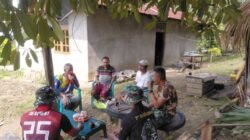 Istirahat Siang Jadi Ajang Pererat Kemanunggalan TNI dan Rakyat di Lokasi TMMD Belu
