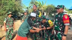 Dandim 1614/Dompu Sambut Kunjungan Tim Wasev Mabesad, Evaluasi Pelaksanaan TMMD Ke-129 TA 2026