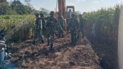 Satgas TMMD Kodim 1614/Dompu Pacu Pembukaan Jalan Tani Demi Dukung Perekonomian Warga