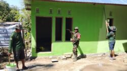 Program Unggulan TNI AD Hadirkan Rumah Layak Huni, RTLH Bapak Odeus Taek Hampir Rampung