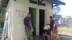 Program Unggulan TNI AD Sentuh Sanitasi, Satgas TMMD Ke-129 Kodim 1605/Belu Renovasi Lima MCK