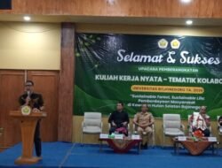 Hadiri Pemberangkatan KKN Tematik Unigoro, Bupati Bojonegoro Ajak Mahasiswa Promosikan Potensi Desa