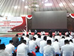 Berlangsung Khidmat, Malam Tasyakuran HUT Ke-81 RI Digelar di Pendopo Malowopati Bojonegoro