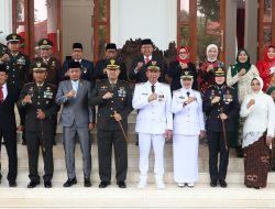 Upacara HUT Ke-81 RI di Bojonegoro Digelar di Alun-alun, Parade Marching Band dan Formasi Paskibraka Meriahkan Perayaan