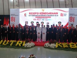 Bupati, Wakil Bupati dan Forkopimda Bojonegoro Ikuti Resepsi Kenegaraan Secara Daring