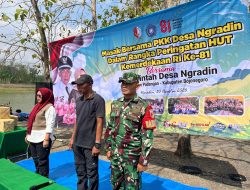 Ibu-ibu Desa Ngradin Meriahkan HUT Ke-81 RI Lewat Lomba Masak Nasi Goreng