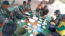Suasana Kekeluargaan Warnai Pembangunan Musala Baiturrahman dalam Program TMMD Ke-129