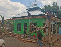 Satgas TMMD Ke-129 Wujudkan Tempat Ibadah yang Nyaman Melalui Rehabilitasi Musholla
