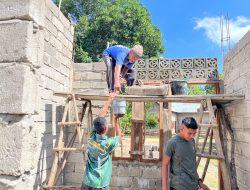 Dari Tak Layak Jadi Kokoh, Satgas TMMD 129 Kodim Belu Pacu Pembangunan Rumah Paskalius Kehi Nahak