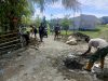 Semangat Gotong Royong, Satgas TMMD Bangun Penahan Jalan Usaha Tani Demi Kelancaran Ekonomi Warga