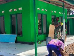 Satgas TMMD ke-129 Kodim 1614/Dompu Rehabilitasi Mushola di Desa Nusa Jaya