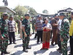 Kunjungi Kotis TMMD, Tim Wasev Terima Paparan Kasdim dan Cek Sasaran Utamanya