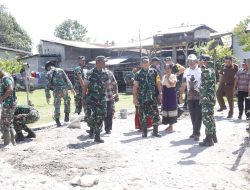 Tim Wasev Tinjau Sasaran Fisik TMMD Kodim Belu, Dari Jalan Tani Hingga RTLH