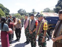 Tinjau Sasaran Utama TMMD 129 Kodim Belu, Tim Wasev Cek Jalan Usaha Tani 1.500 Meter