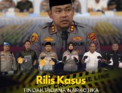 SATRESNARKOBA POLRES LANGKAT UNGKAP RATUSAN GRAM SABU, GANJA, DAN EKSTASI SEPANJANG JULI – 6 AGUSTUS 2026